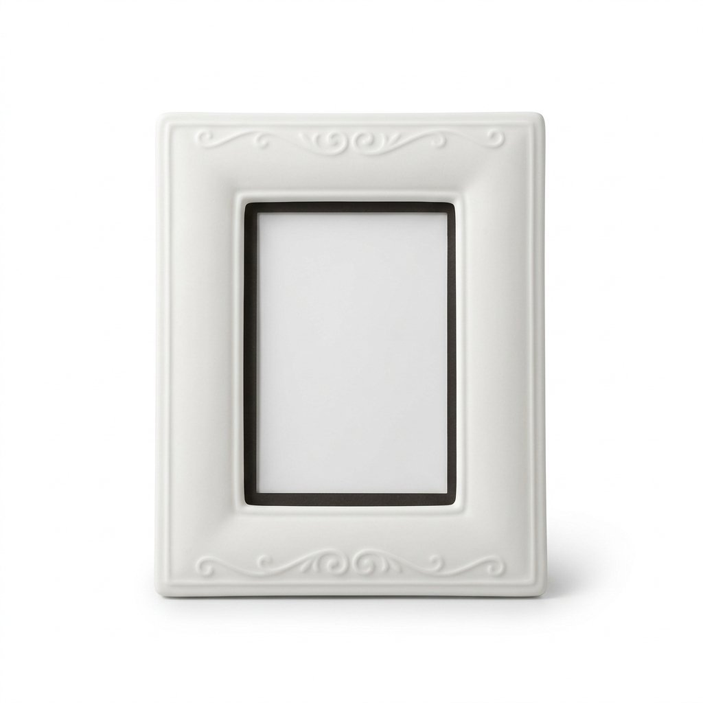 Personalized Ceramic Photo Frame Custom Gift Home Decor | Cerâmica Capuchos