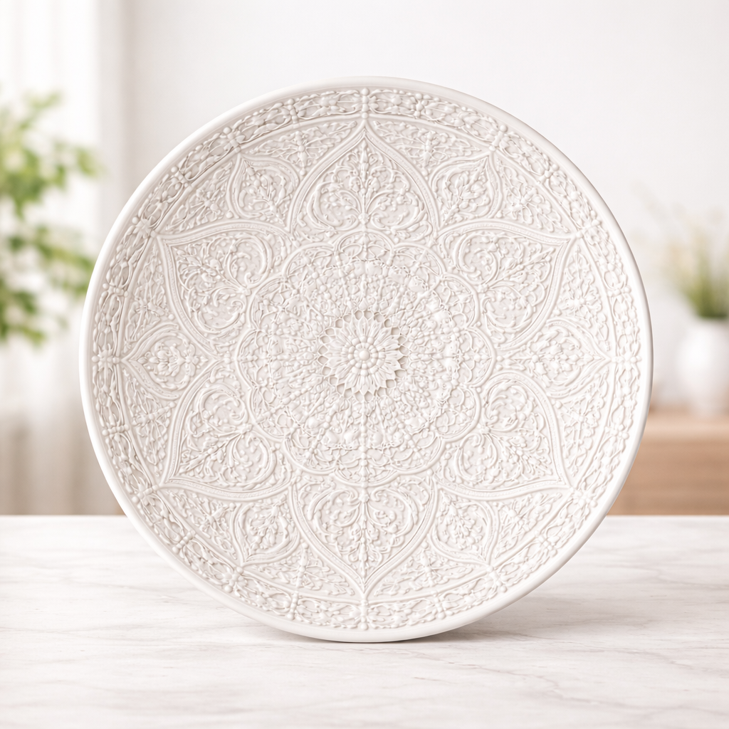 Ceramic Decorative Plate Handcrafted Wall Art Display | Cerâmica Capuchos - Image 3