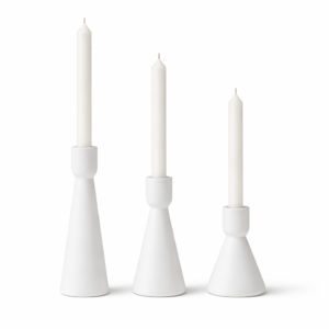 Ceramic Candle Holder Minimalist Table Decor Set | Cerâmica Capuchos