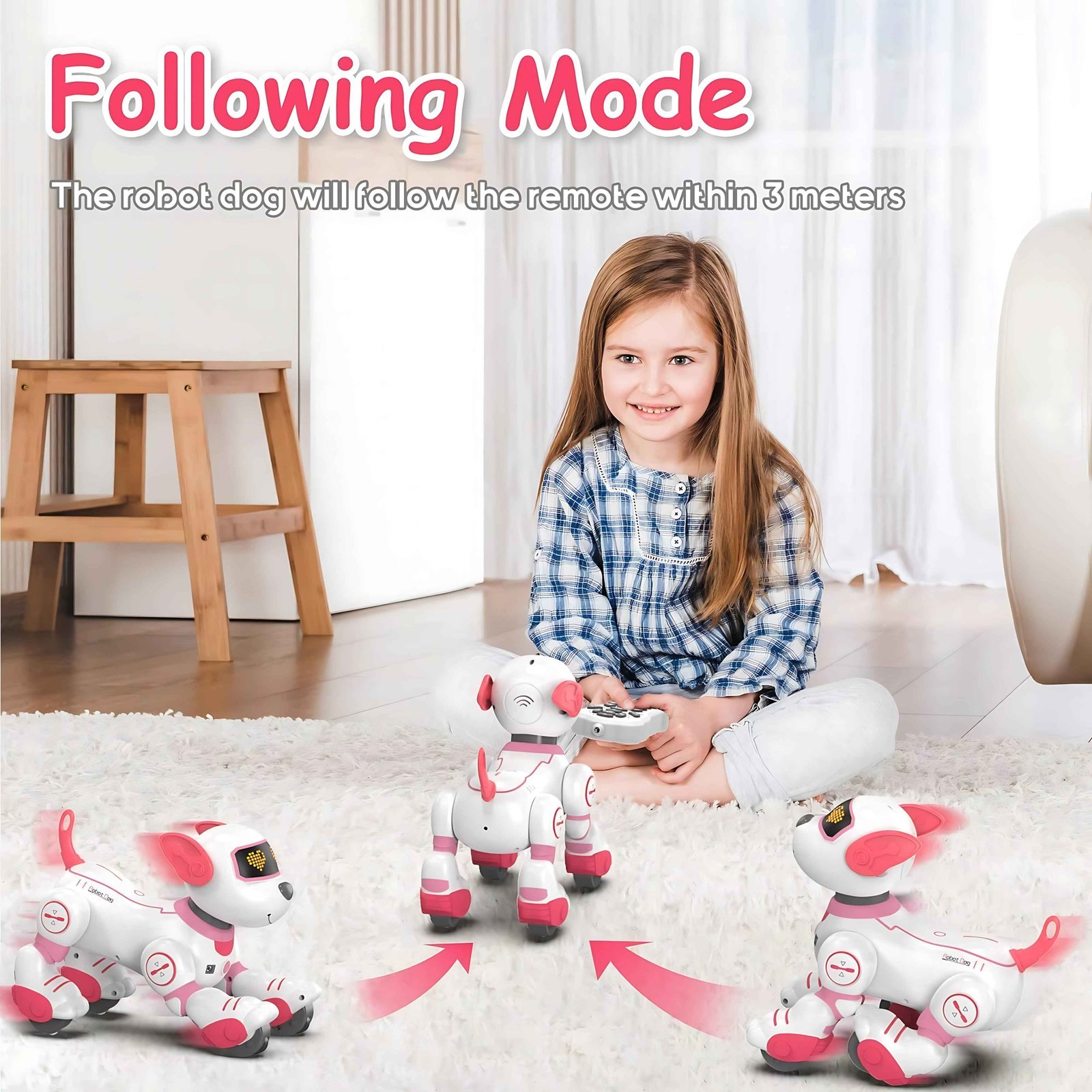 Remote Control Robot Puppy – Smart Kids Toy - Image 6